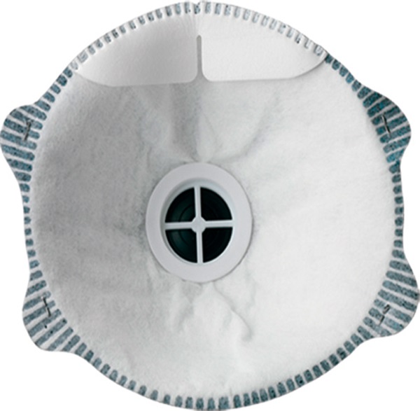 MASQUE FFP2 COQUE AVEC VALVE BOITE DE 10 - COVERGUARD – Image 2
